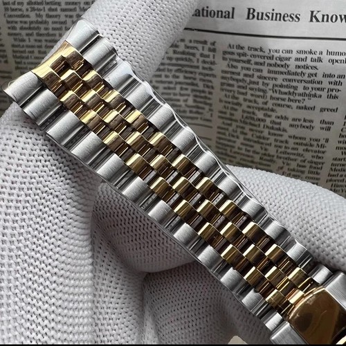 21mm Two-Tone Watch Band Bracelet for Rolex Datejust 41mm 126333 | Aftermarket - Picture 8 of 24