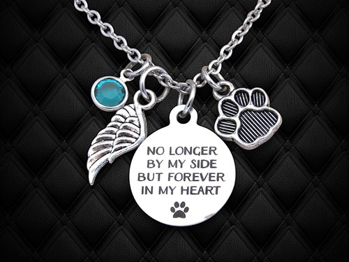 Collar No Longer by My Side para perro, memoria para mascotas, pérdida de perro, perro recuerdo - Imagen 2 de 7