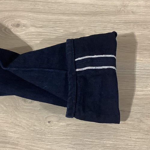 Gustin Selvedge Jeans California Slim Raw Button Fly 116699 Mens 33 Actual 31x32 - Picture 9 of 14