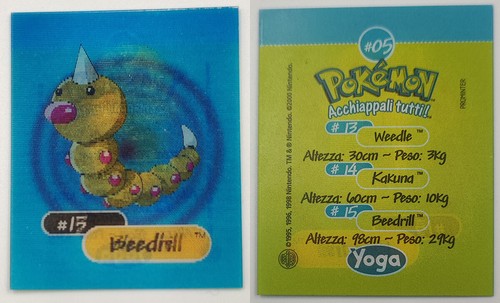 Pokémon YOGA card lenticolari animate 3D sorpresine - angoli squadrati - Foto 2 di 39