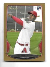 DIDI GREGORIUS 2013 BOWMAN GOLD ROOKIE #88 ARIZONA DIAMONDBACKS