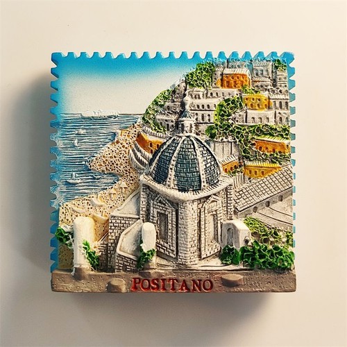 Italy Positano Fridge Magnet Refrigerator Sticker Home Decor Resin Souvenir Gift - Picture 1 of 4