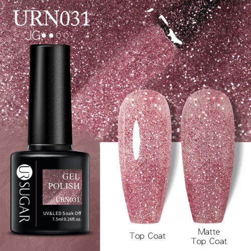 Nail Gel Polish Colours UR Sugar Base Top Coat Soak Off UV LED Colour Varnish UK - Picture 113 of 144