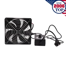 120 x 25 mm Variable Speed Axial Fan Muffin Fan with Controller 110V 120V AC