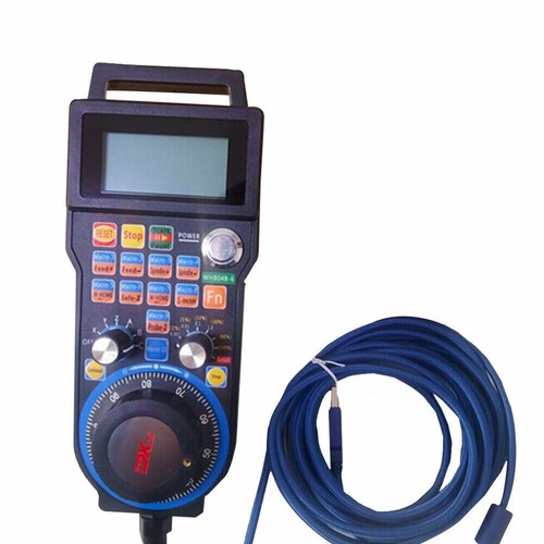 CNC Mach3 Volant 6 Axes Filaire USB MPG Contrôleur Électronique Manuel Pendentif 5M - Photo 9/9