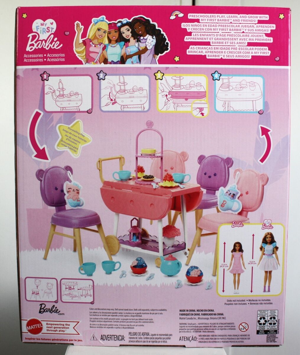 Mattel My First Barbie Tea Party Playset For Preschoolers | eBay Mattel My First Barbie Tea Party Playset For Preschoolers | eBay