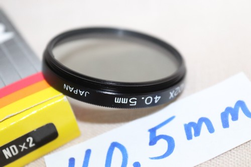 NEW Vtg Rokunar 40.5mm NDx2 FILTER Japan 40.5mm Neutral Density ND2x 1 Stop ND.3 - Picture 3 of 11