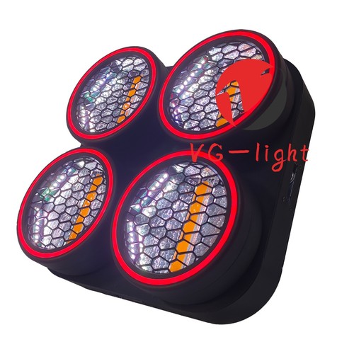 New DMX4x50W 4 Eyes Cob Blinder light LED Stage Lights Retro Lighting For Disco - Picture 6 of 9