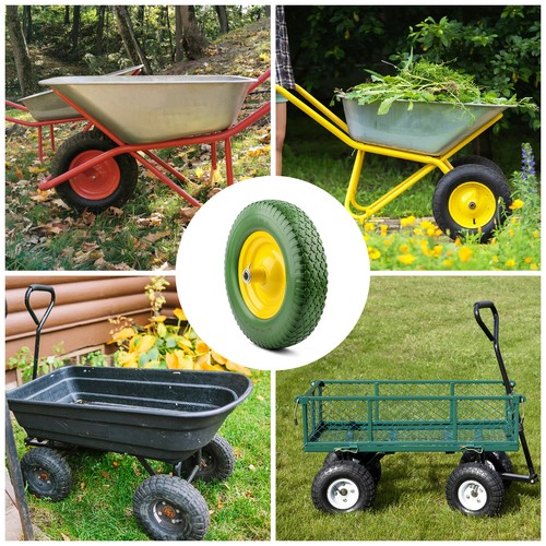 16-inch Flat Free Wheel Barrow Tire - NEVER HAVE A FLAT AGAIN - FREE SHIPPING - Picture 11 of 78