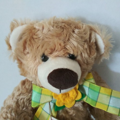 Boyds Bear Enesco Días de Narciso Peluche Primavera 2013 Sociedad Americana del Cáncer Nuevo - Imagen 2 de 11