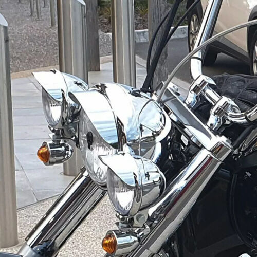 Passing Turn Signal Lamp Driving Fog Spot Light Bar Fits For Harley Motorcycle - Bild 2 von 13