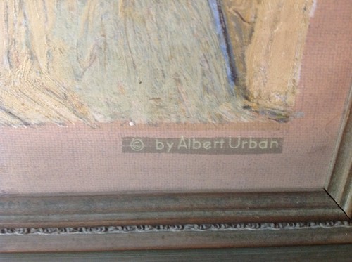 "THE RAILROAD UNDERPASS" Vincent VanGogh STEAMPUNK ART GESSO FRAME QUALITY REPR - Picture 3 of 9
