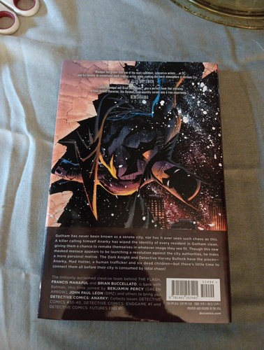 BATMAN DETECTIVE COMICS Vol7 ANARKY DC Comics Graphic Novel Hardcover - 第 6/10 張圖片