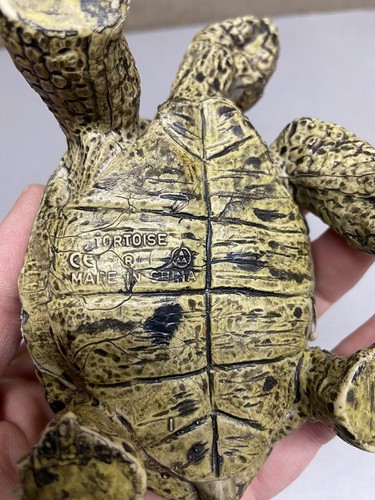 AAA Rubber Tortoise Turtle Figure Realistic Discontinued - Picture 7 of 10