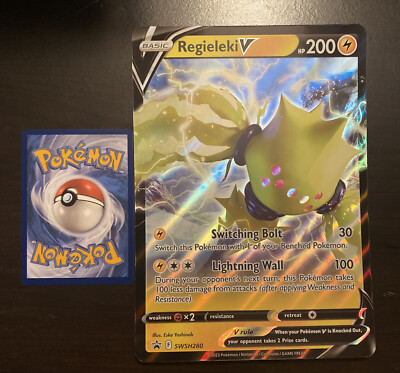 Regieleki V Promo Jumbo E Regieleki V Promo Normal Pokémon