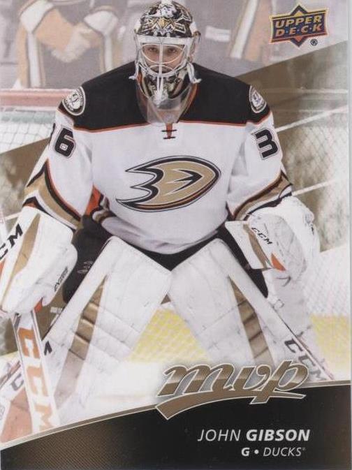 2017-18 Upper Deck MVP - John Gibson #147 - 1 of 1