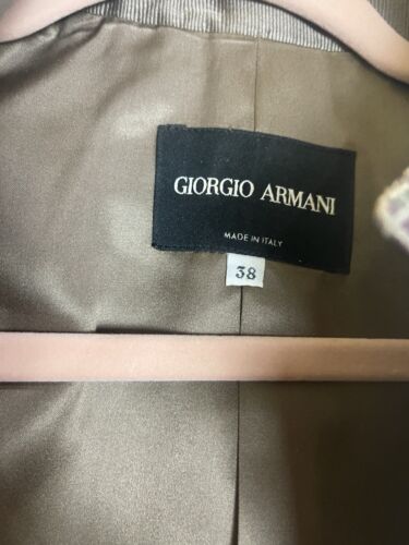 4.400 $ Giorgio Armani Damen Jacke Blazer Caban Design Größe 38 US 4 - Bild 5 von 16