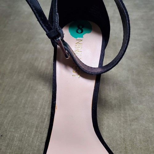 Nine West Classic Night Black Heels US Size 8 - Picture 6 of 13