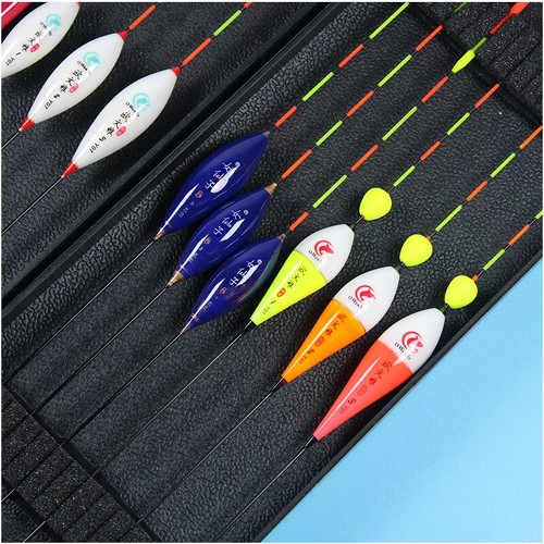 Fishing Float Set Bobbers Carp Buoyancy Mix Size Composite Nano Plastic Floaters - Bild 4 von 19