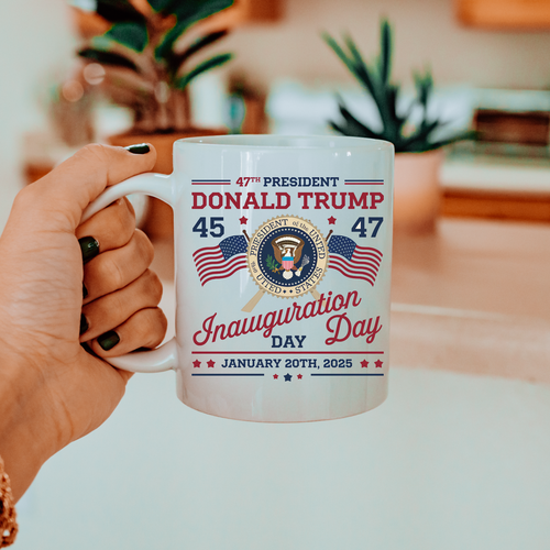 Taza de café inauguración Trump Donald Trump Pro Trump taza regalo conservador - Imagen 10 de 10