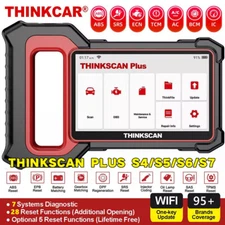 THINKSCAN PLUS Car Diagnostic Scanner OBD2 Code Reader Scan Tool ABS SRS IC 2025