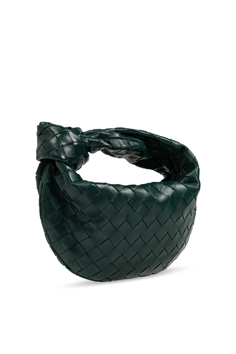 BOTTEGA VENETA Mini Jodie $2800 Emerald Green Leather Top BOTTEGA VENETA Mini Jodie $2800 Emerald Green Leather Top