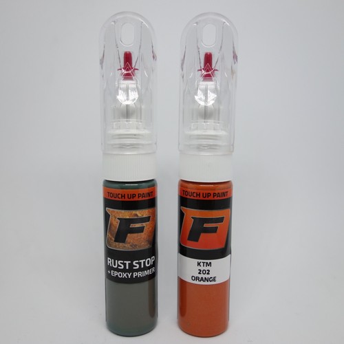 for KTM MOTORCYCLES 202 ORANGE Pearl Touch Up Paint Scratch Pen Kit Brush - Picture 9 of 9