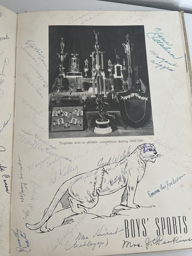 Jefferson Davis High School Yearbook 1950 - Houston,Tx - The Beauvoir - Picture 8 of 15