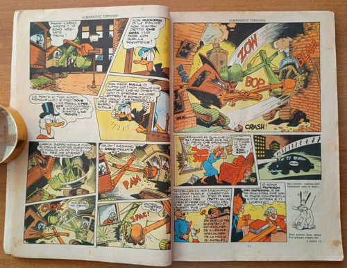 ALBO D'ORO ALMANACCO DI TOPOLINO N. 241 - con CARL BARKS - MONDADORI 1950 - Foto 5 di 13