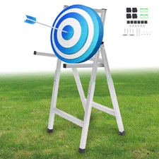 Adjustable Archery Target Stand Steel For Backyard Targets Shooting Practice New
