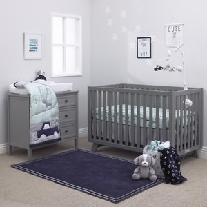 Child Of Mine Cars 4 Piece Crib Bedding Set Cat Dog Ebay Image Is Loading Child Of Mine Cars 4 Piece Crib Bedding