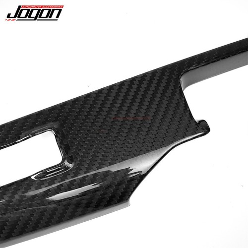 Dry Carbon Door Window Lift Button Trim Panel For Ford Mustang S550 S650 2015-25 - Picture 12 of 15