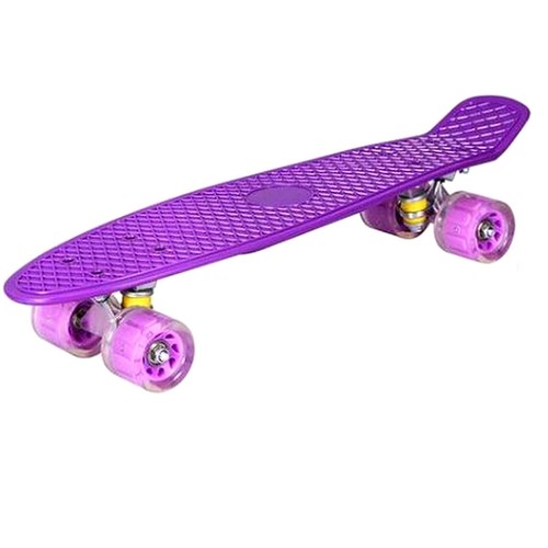 LED 22" Mini Skateboard Penny Board Pennyboard 57 cm bis 100 kg ABEC-7 Lager - Bild 8 von 10