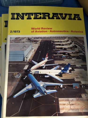 INTERAVIA - World Review of Aviation and Astronautics 1973 Complete 12 Issues - Picture 2 of 12