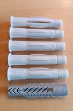 5 + 1 x Dübel 12/71 mm Tox Trika Kragen Fischer UX Universaldübel Allzweckdübel