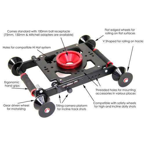 EZ FX EZ Slider Pipe Dolly (100mm Bowl) - Photo 3 sur 10