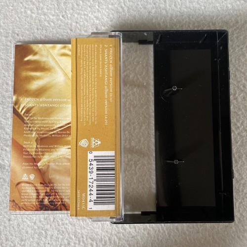 Madonna - Frozen Cassette Tape Single (UK 1998, Maverick W0433C) Cassingle - Picture 3 of 3