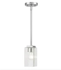 Livex Lighting 40591-05 Harding - 1 Light Mini Pendant  Polished Chrome Finish