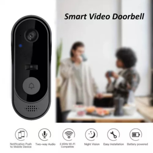Smart Wireless WiFi Doorbell Intercom Video Camera Door Ring Bell Chime Security - Picture 11 of 17