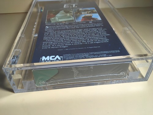E.T. The Extra-Terrestrial (VHS, 1988) Sealed Tape Green Bar Graded IGS 8.5 MINT - Picture 10 of 14