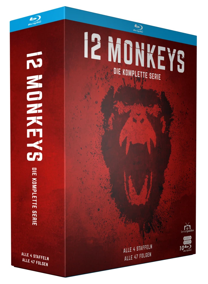 12 Monkeys - Die komplette Serie (Alle 4 Staffeln) (2015-2018) [10 Blu-rays] - Bild 4 von 4