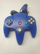 Official Nintendo 64 Blue Controller OEM N64 Original Tight Stick