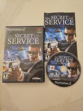 Secret Service Sony PlayStation 2 PS2 2008 CIB Complete With Manual Tested
