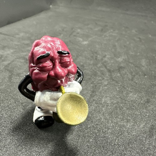 California Raisins Saxofón y Blanco Negro Zapatos 1987 Calrab De Colección RARO A13 - Imagen 3 de 9