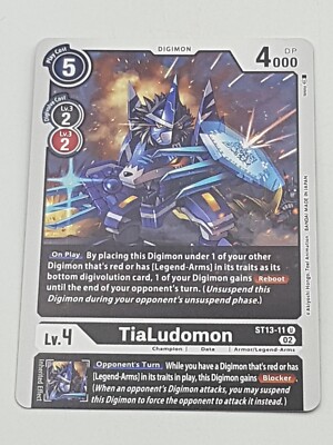 Digimon TCG TiaLudomon NM