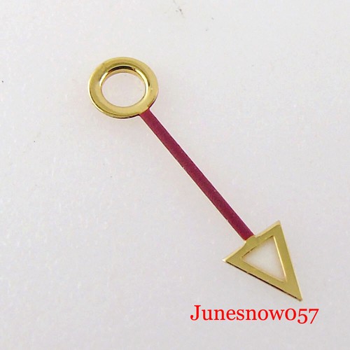 Blue Luminous Gold edge Red GMT Watch Hand Fit MINGZHU 3804 Movement - Picture 8 of 10