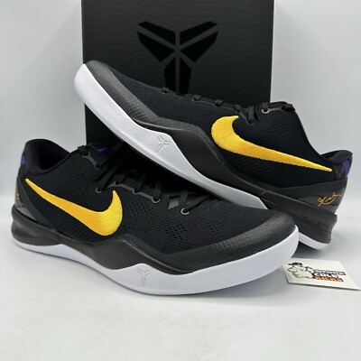 Size 15 - Nike Kobe 8 Protro Lakers Away for sale online | eBay