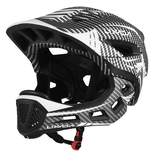 Lixada Desmontable Niños Cara Completa Bicicleta Casco Bicicleta Equipo para Patinaje Scooter S7K4 - Imagen 13 de 28