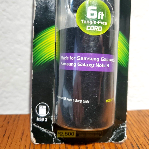 Duracell 6' Ricarica Rapida Sincronizzazione e Ricarica Cavo USB 3 Samsung Galaxy S5/ Note 3+ - Foto 3 di 8