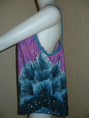 NEW! ECOTE URBAN OUTFITTERS TUNIC TANK TOP ABSTRACT MEDIUM M - Picture 5 of 7
